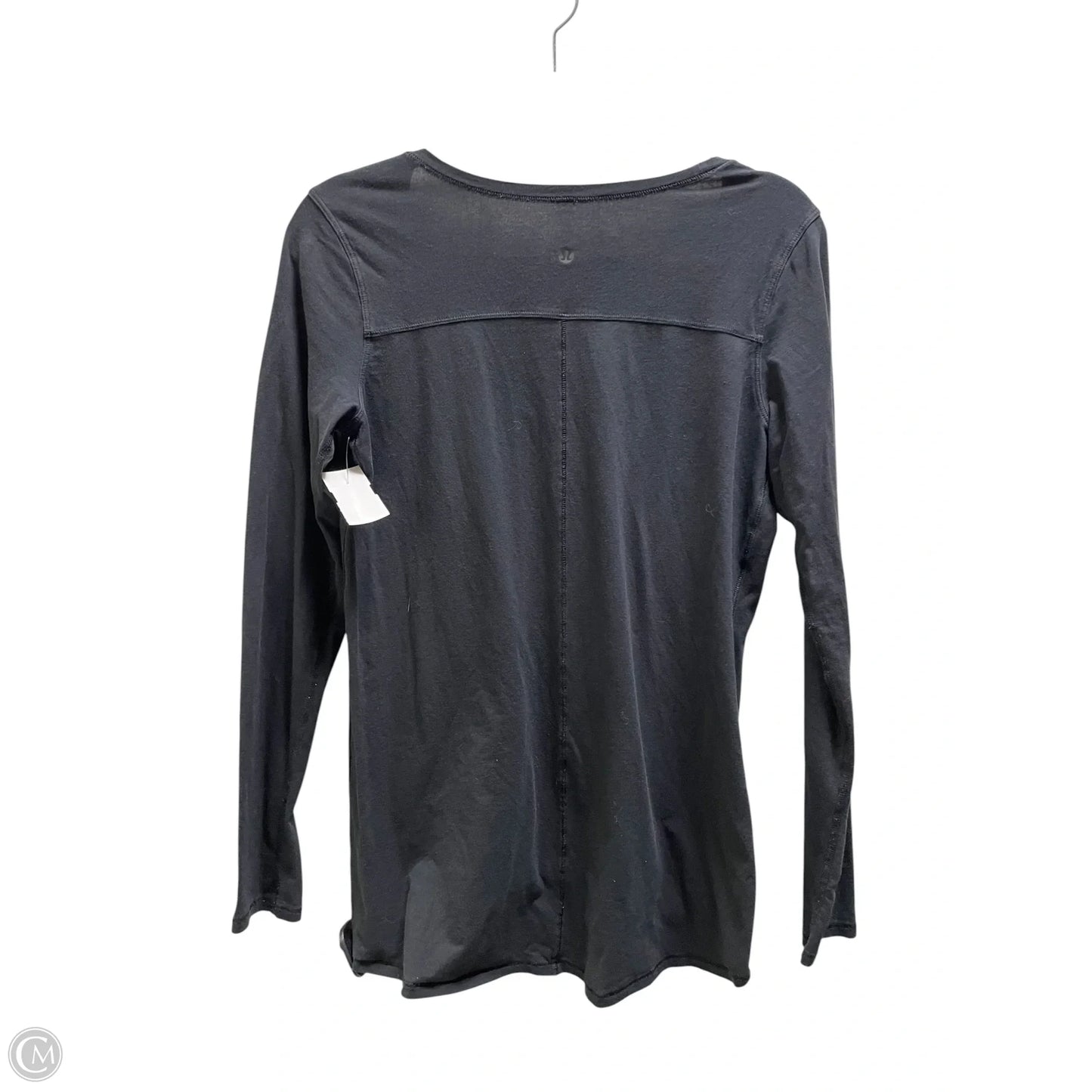 Top Long Sleeve By Lululemon In Black, Size: S