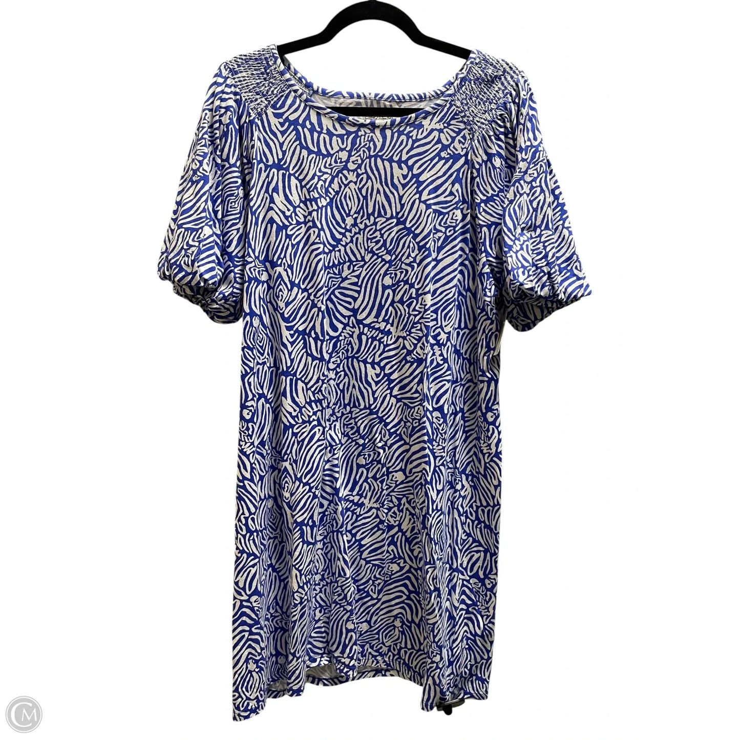 Dress Designer By Lilly Pulitzer In Blue, Size: Xl