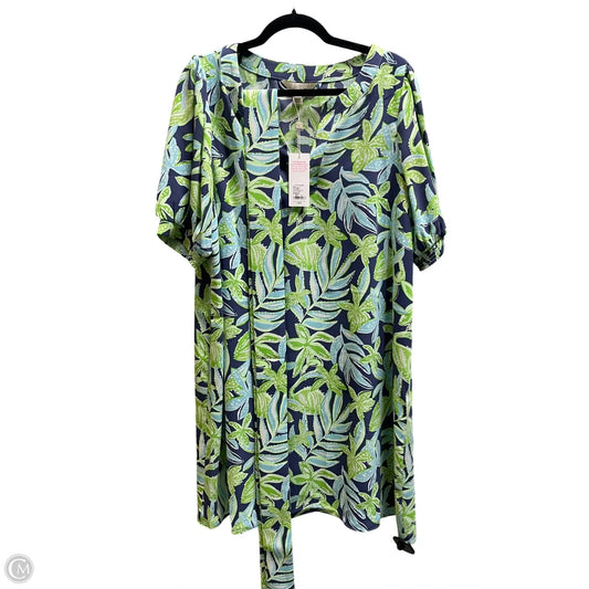Dress Designer By Lilly Pulitzer In Green, Size: 16