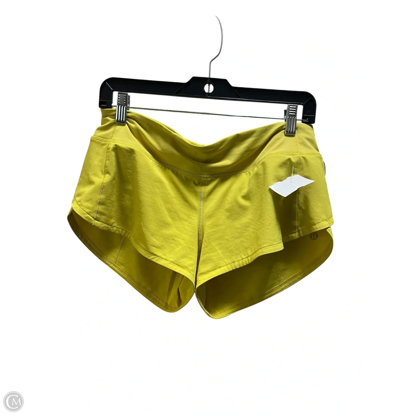 Athletic Shorts By Lululemon In Green, Size: 6