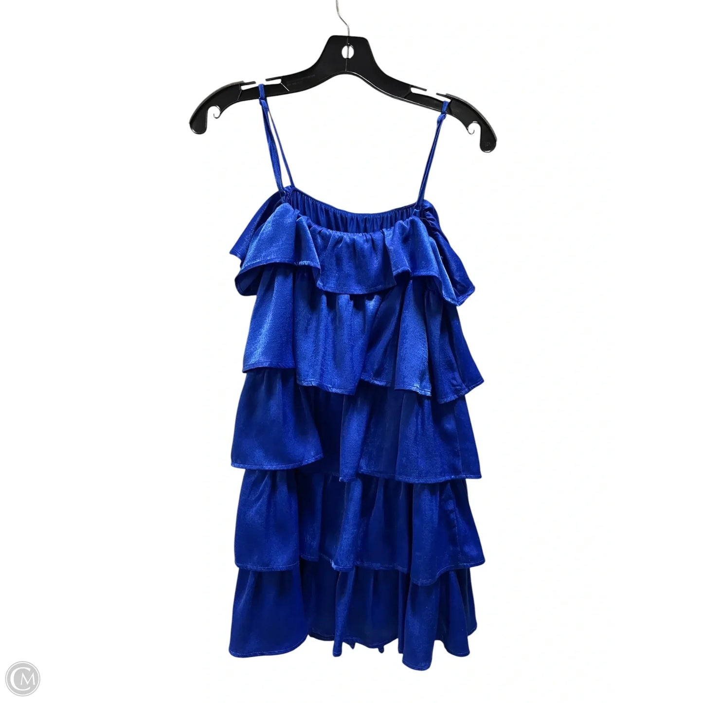 Dress Casual Midi By Clothes Mentor In Blue, Size: Mp