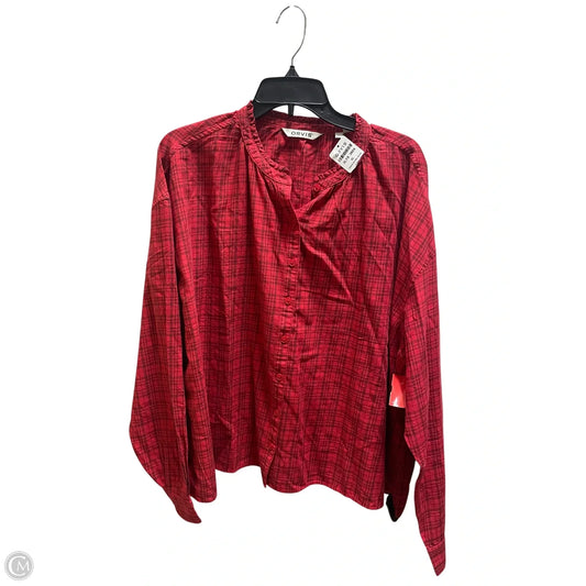 Top Long Sleeve By Orvis In Red, Size: Xl
