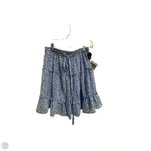 Skirt Mini & Short By Sienna Sky In Blue, Size: M