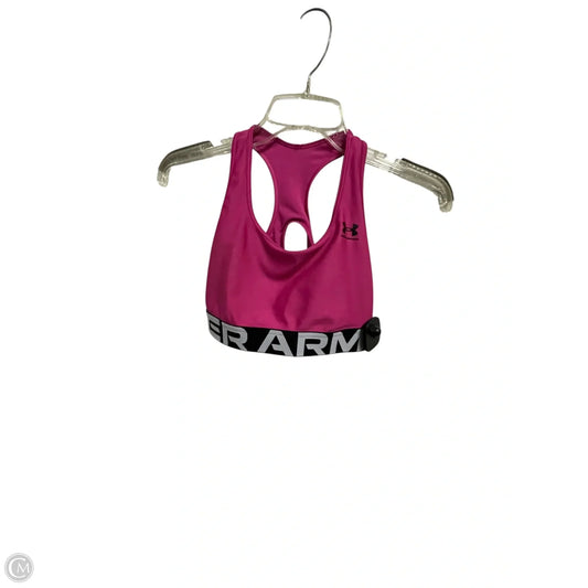 Athletic Bra By Under Armour In Pink, Size: M