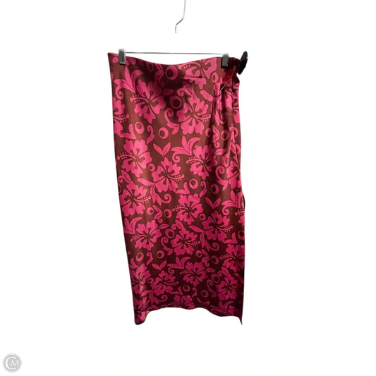 Skirt Maxi By Urban Outfitters In Pink, Size: L