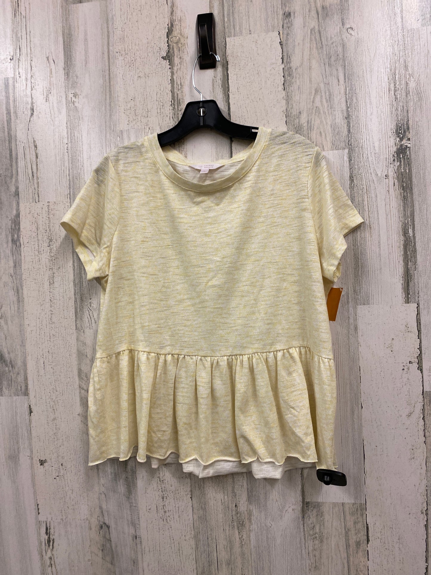 Top Short Sleeve By Lc Lauren Conrad  Size: L