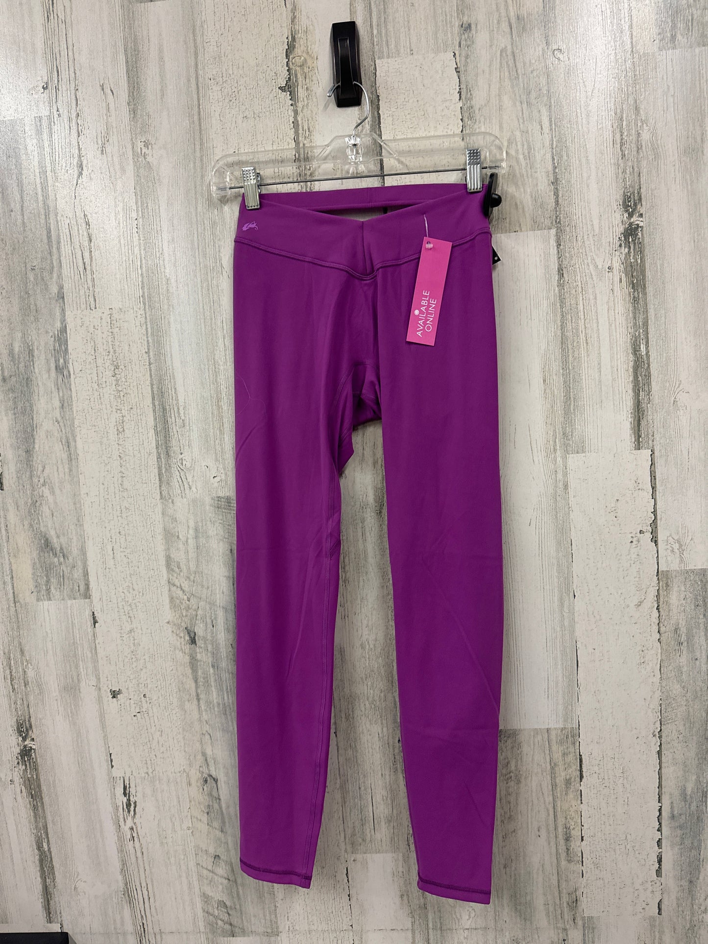 Purple Athletic Leggings Clothes Mentor, Size M