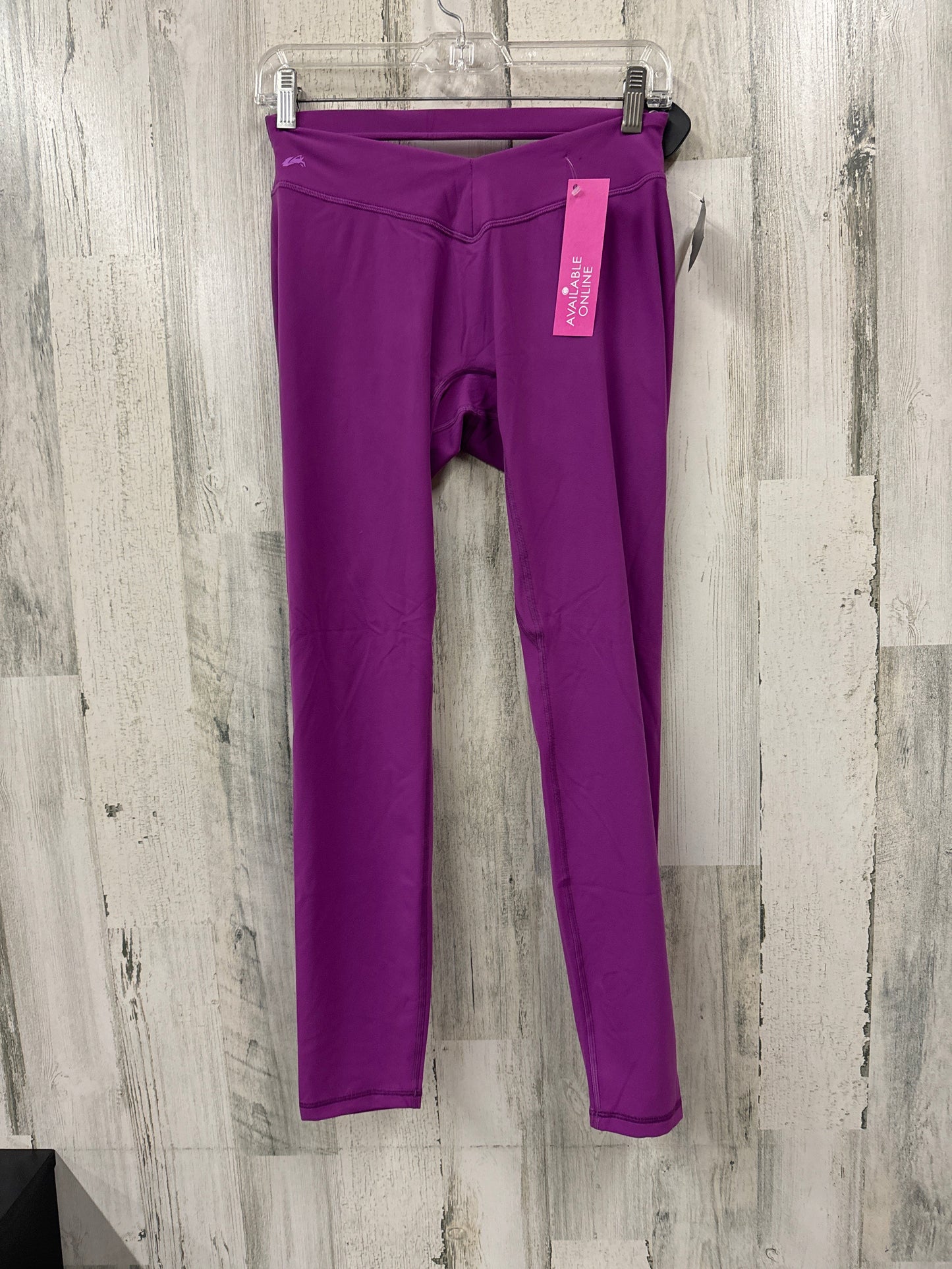 Purple Athletic Leggings Clothes Mentor, Size L