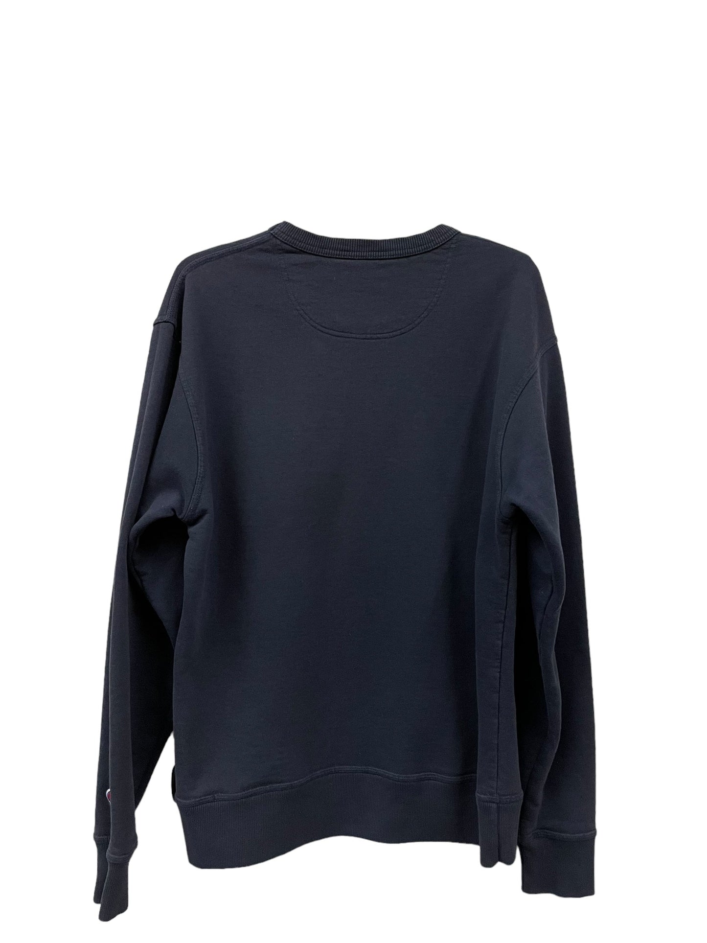 Athletic Sweatshirt Crewneck By Champion In Navy, Size: M