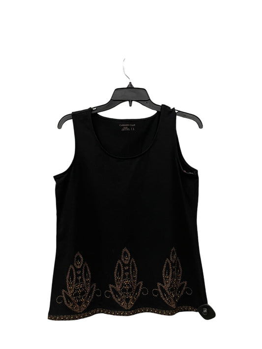 Tank Top By Coldwater Creek In Black, Size: S