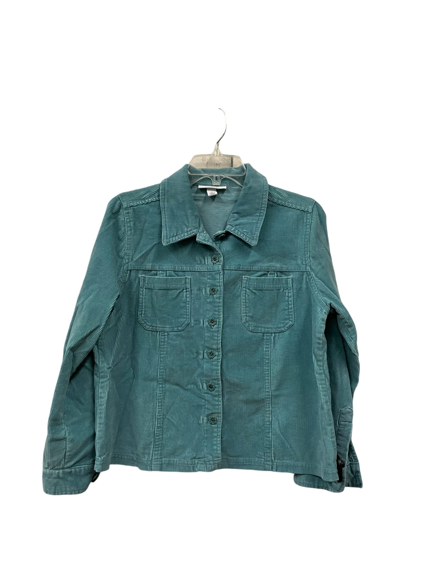 Jacket Denim By Dressbarn In Blue, Size: M