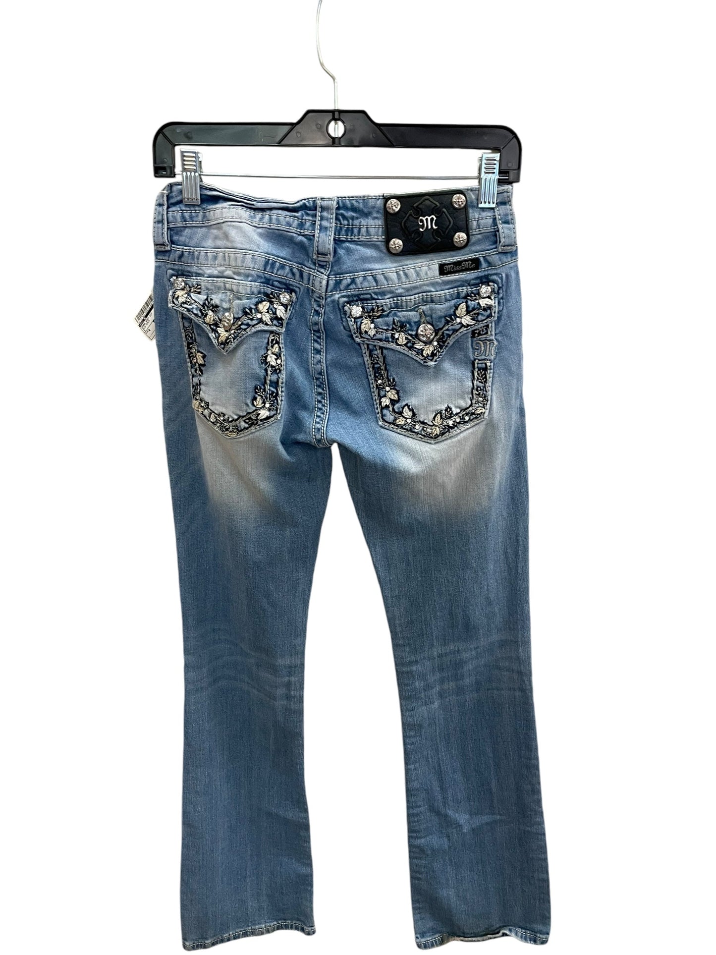 Jeans Boot Cut By Miss Me In Blue Denim, Size: 6