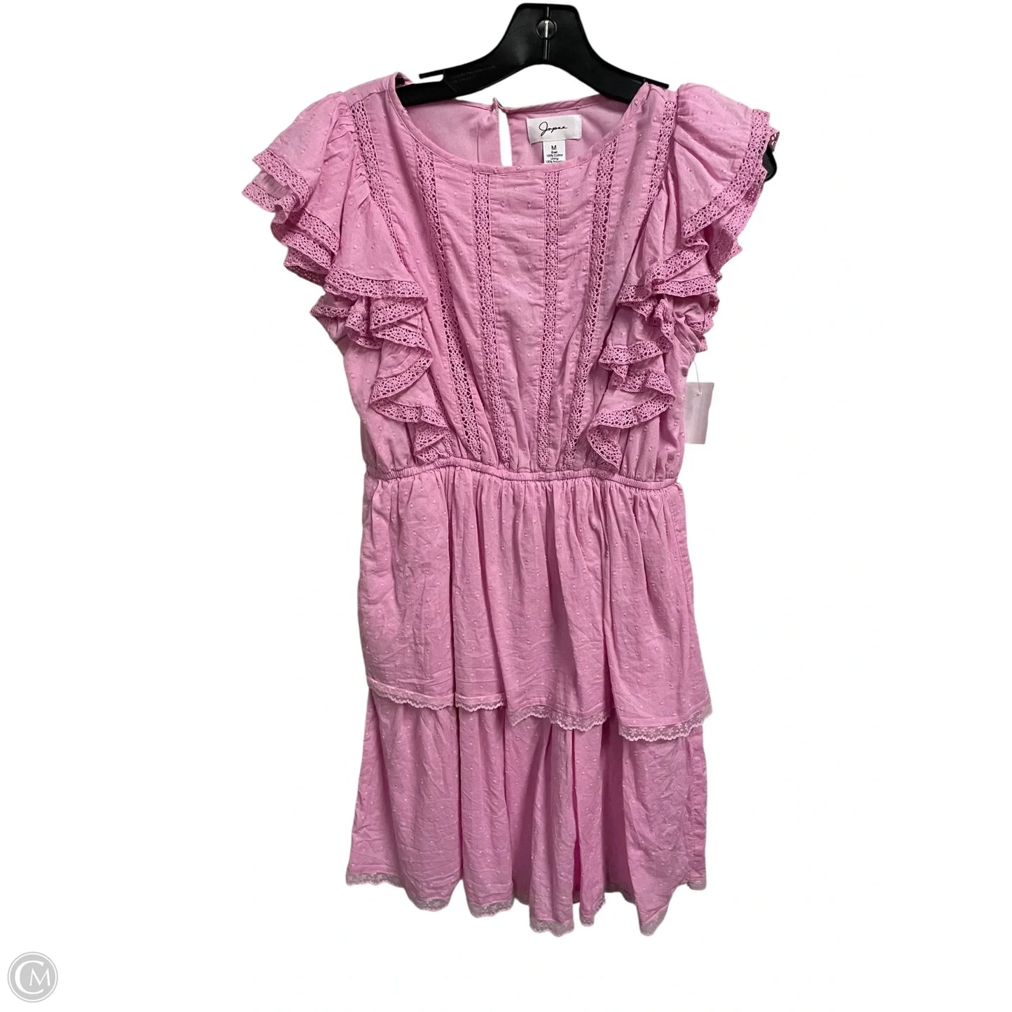 Dress Casual Midi By Japna In Pink, Size: M