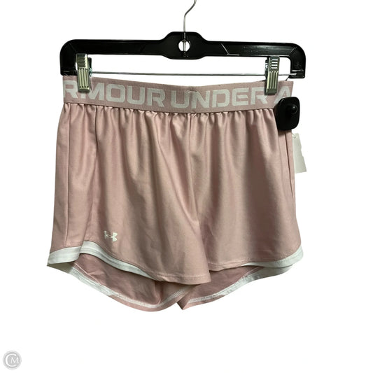 Athletic Shorts By Under Armour In Pink, Size: S