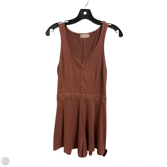 Romper By Altard State In Brown, Size: S