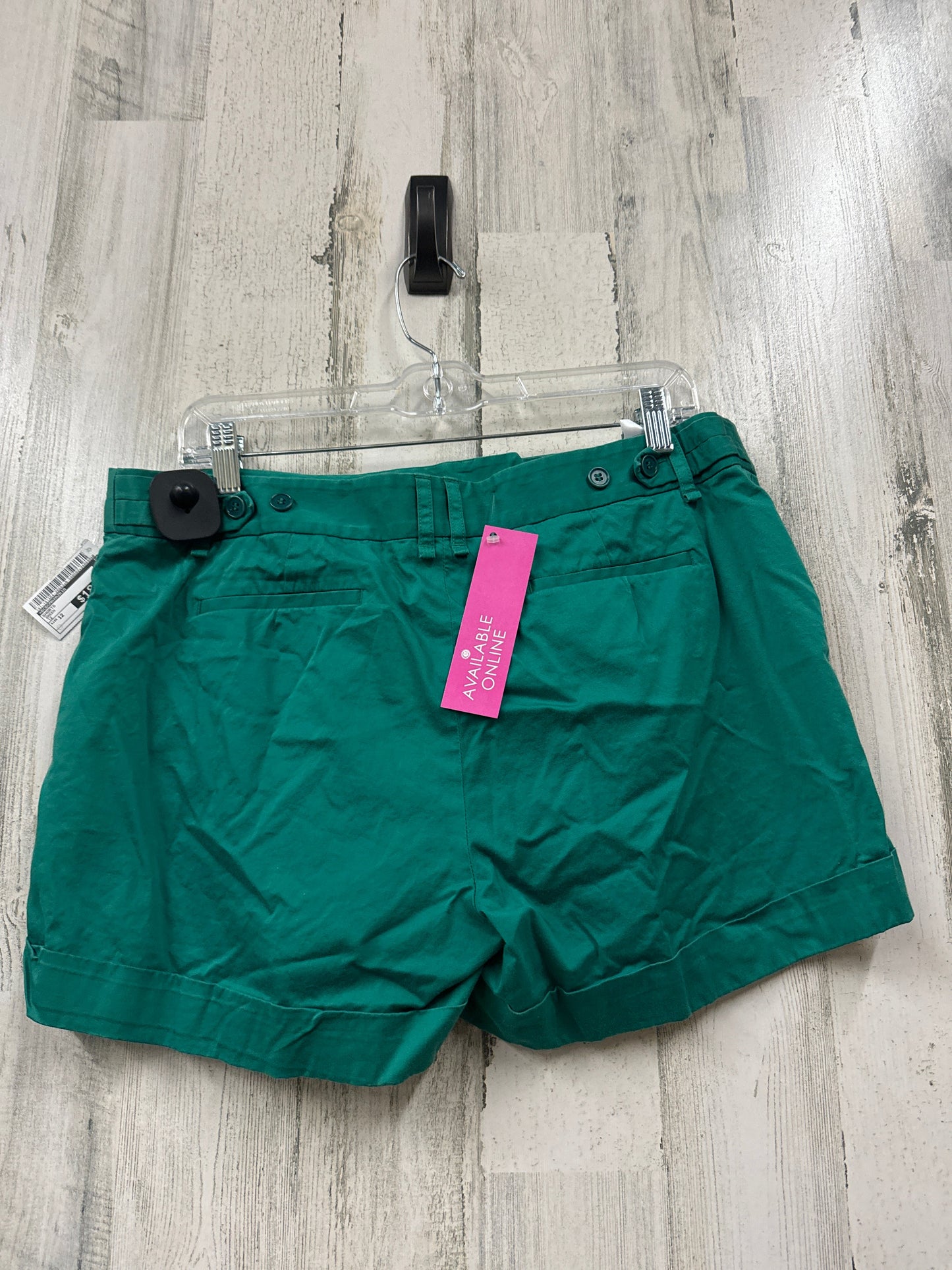 Green Shorts Bcbgmaxazria, Size 12