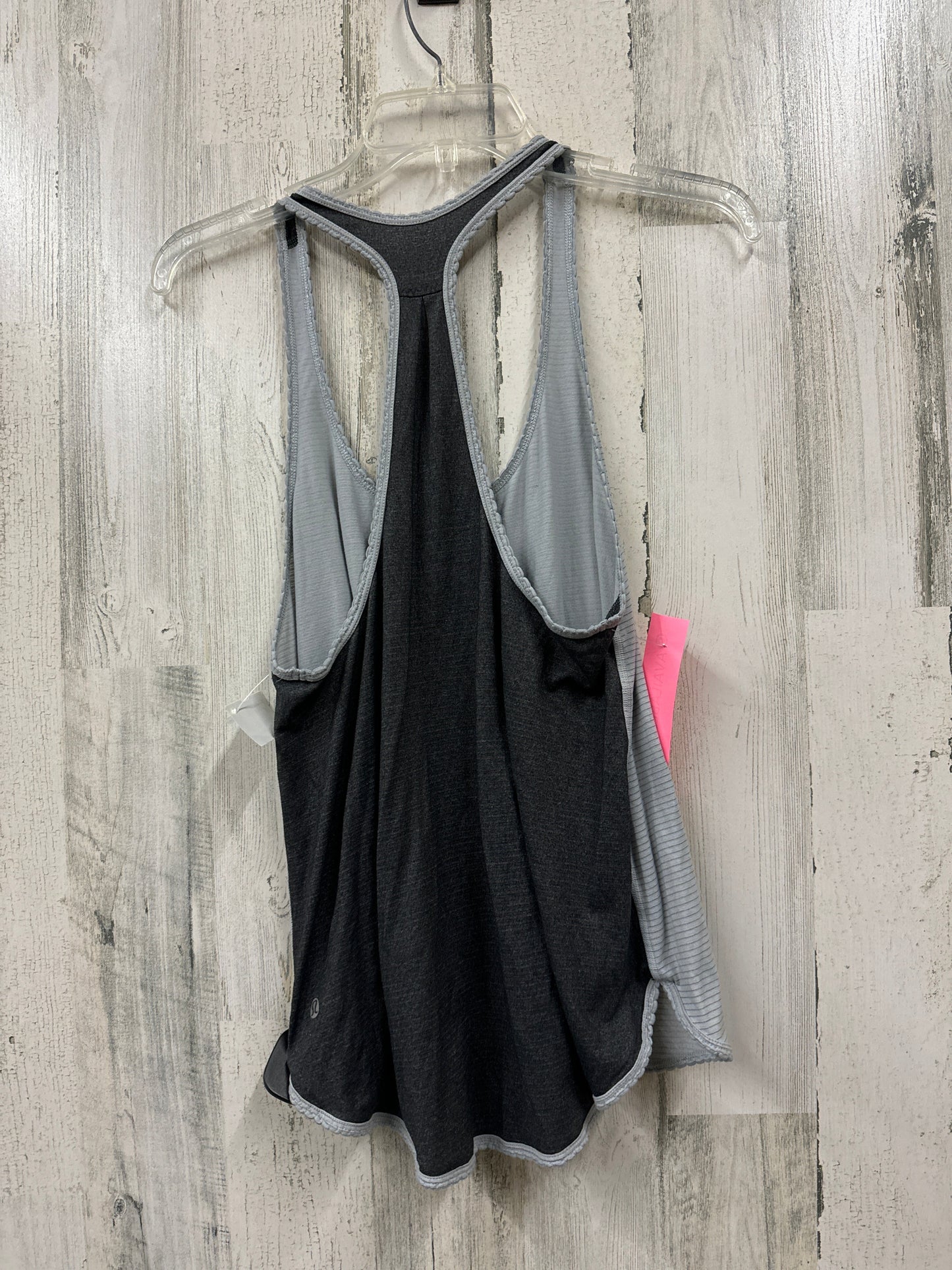 Grey Athletic Tank Top Lululemon, Size M