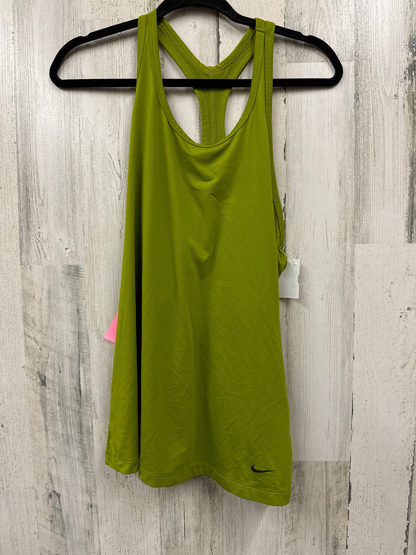 Green Athletic Tank Top Nike Apparel, Size Xl