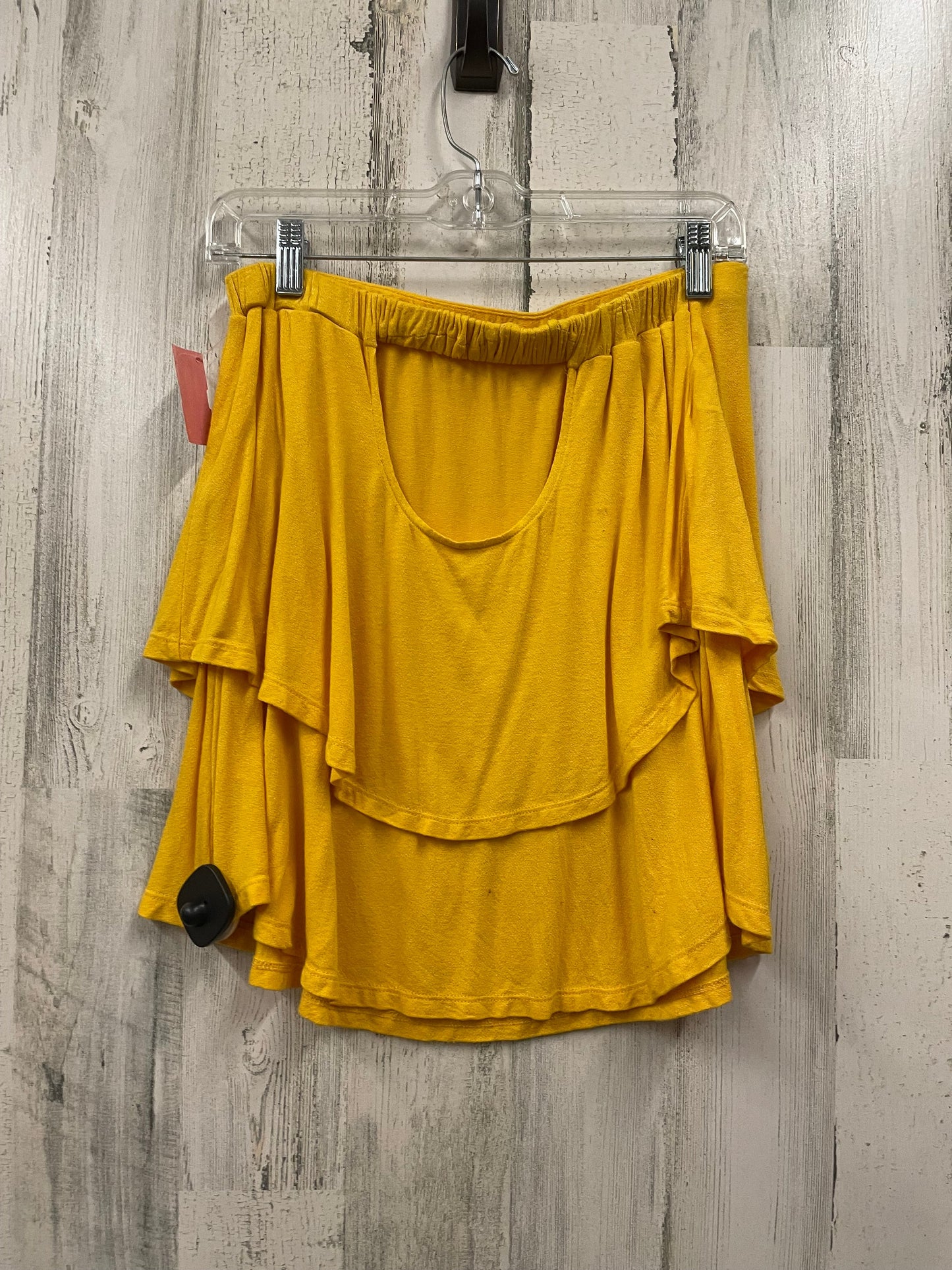 Yellow Top Sleeveless Free People, Size S