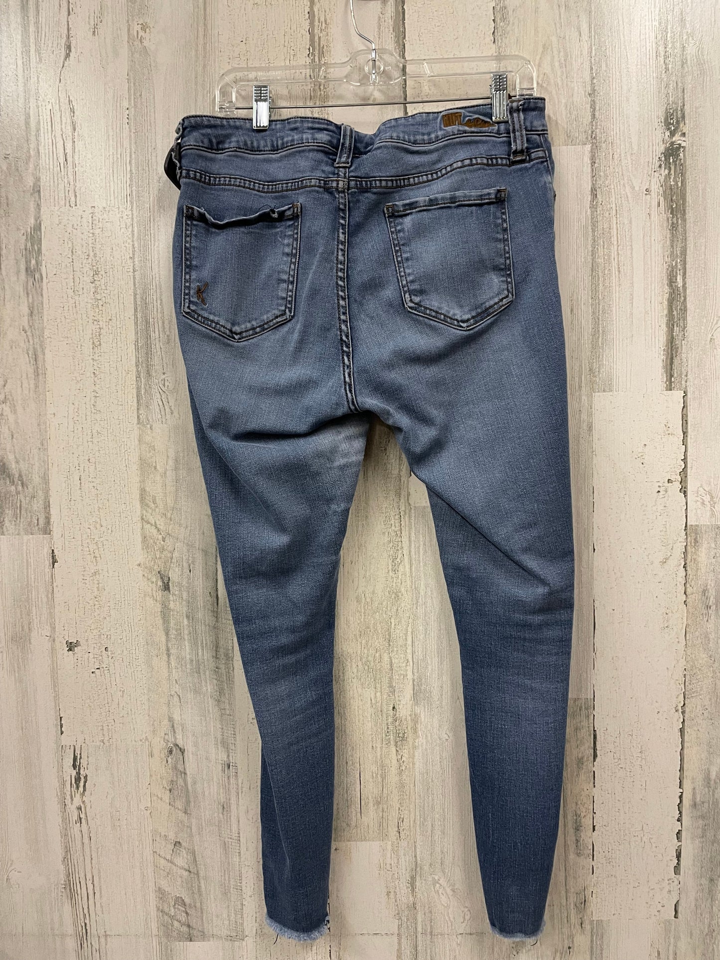 Blue Denim Jeans Skinny Kut, Size 14