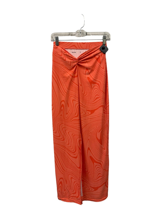 Skirt Maxi By So In Orange, Size: S