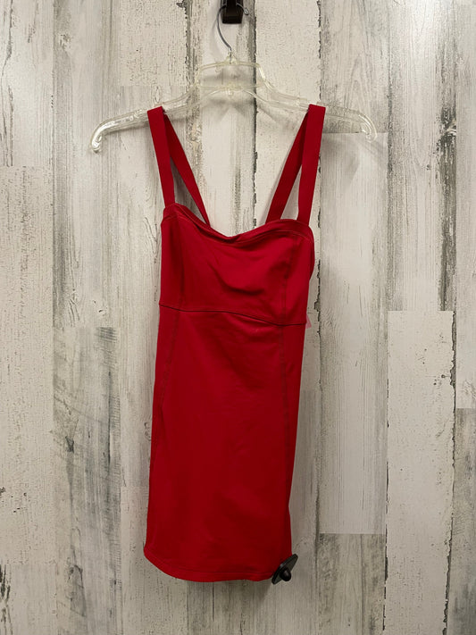 Athletic Tank Top By Lululemon In Red, Size: 6