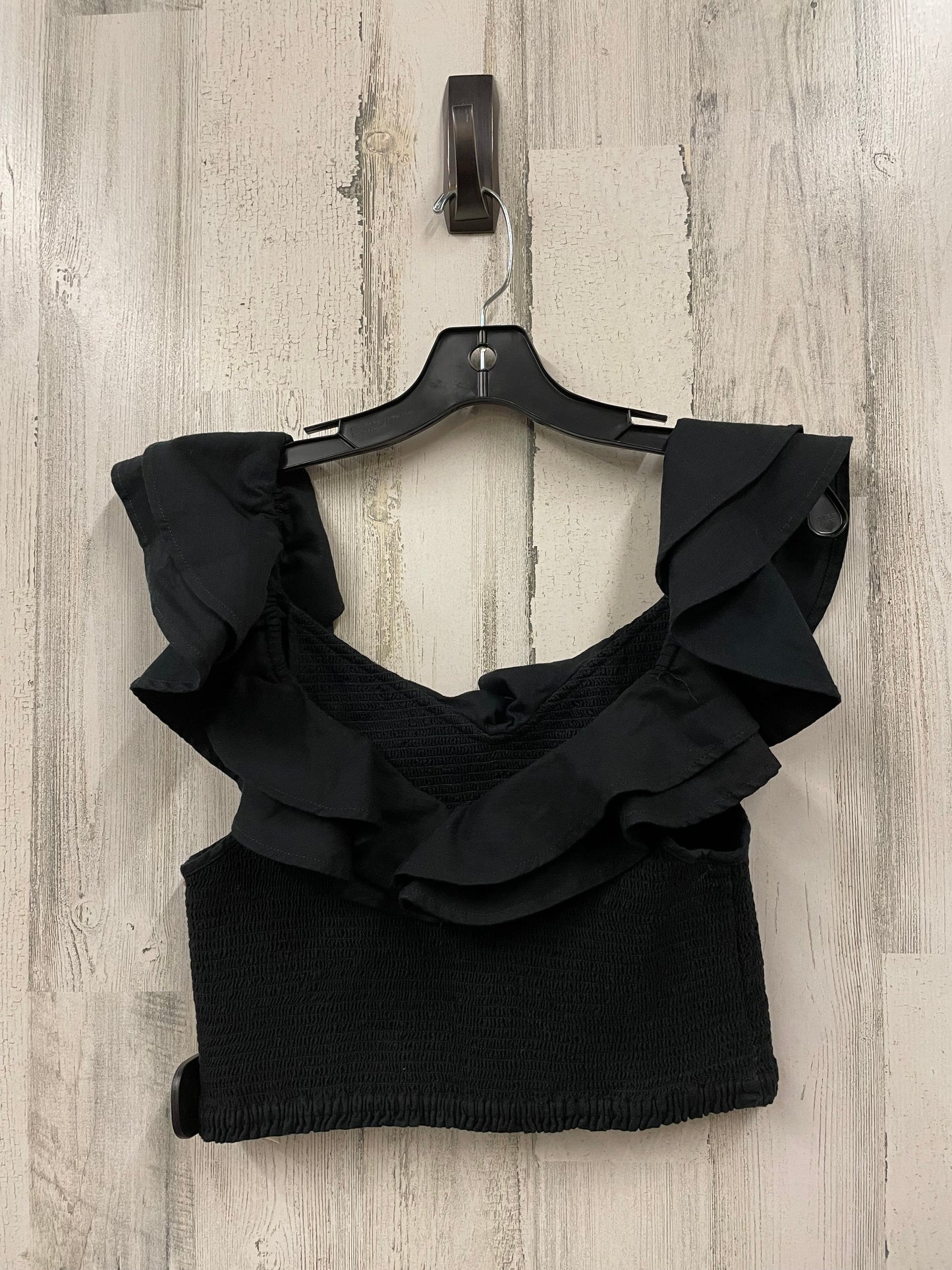 Top Sleeveless By Maeve In Black, Size: M