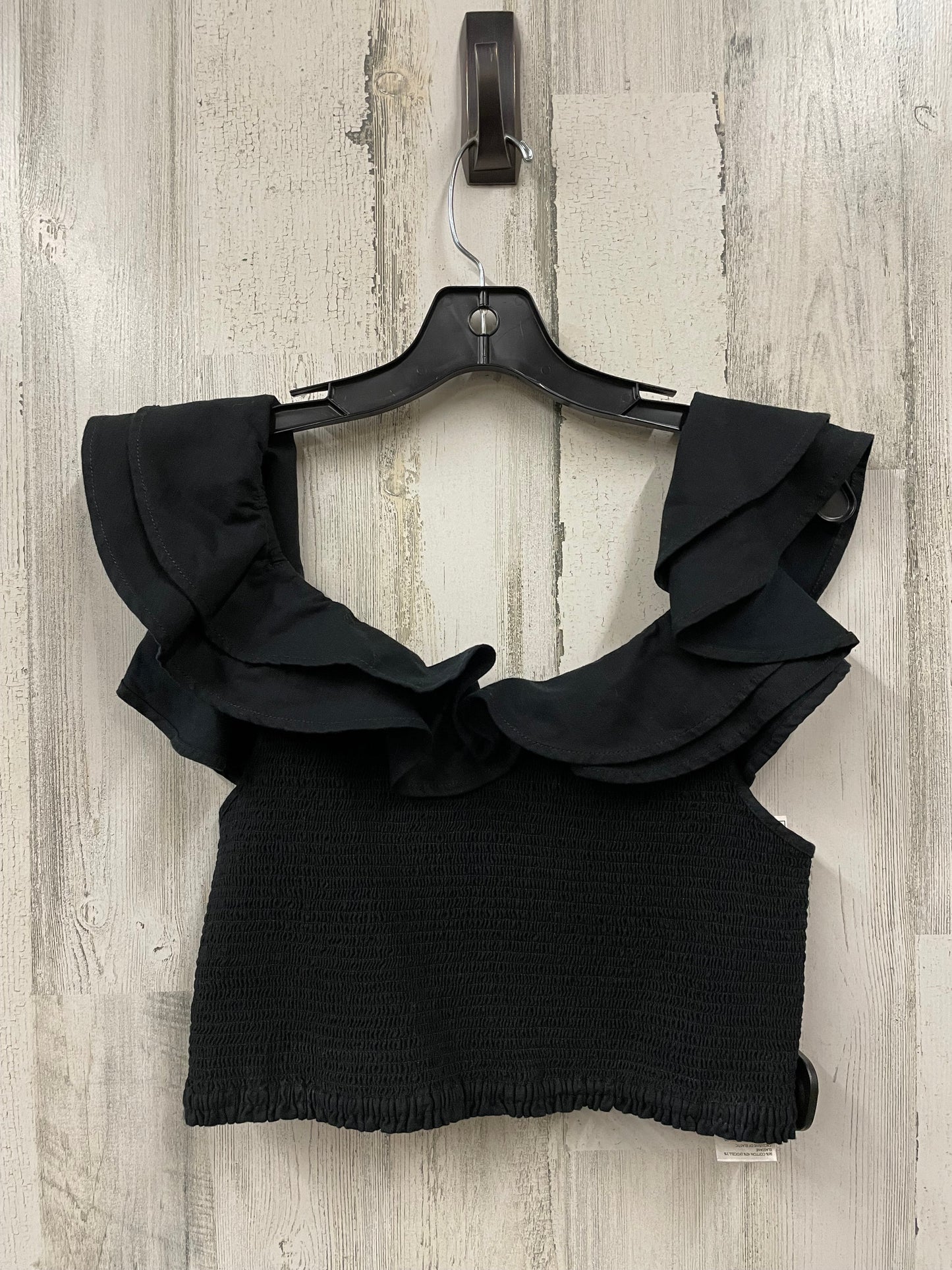 Top Sleeveless By Maeve In Black, Size: M