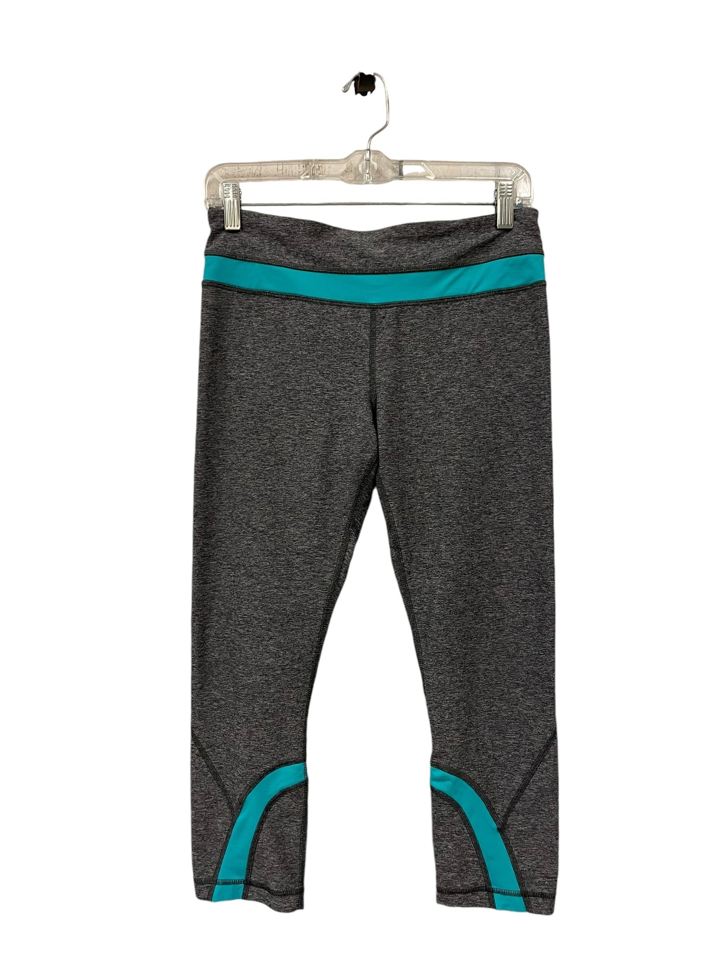 Athletic Capris By Lululemon In Grey, Size: 8