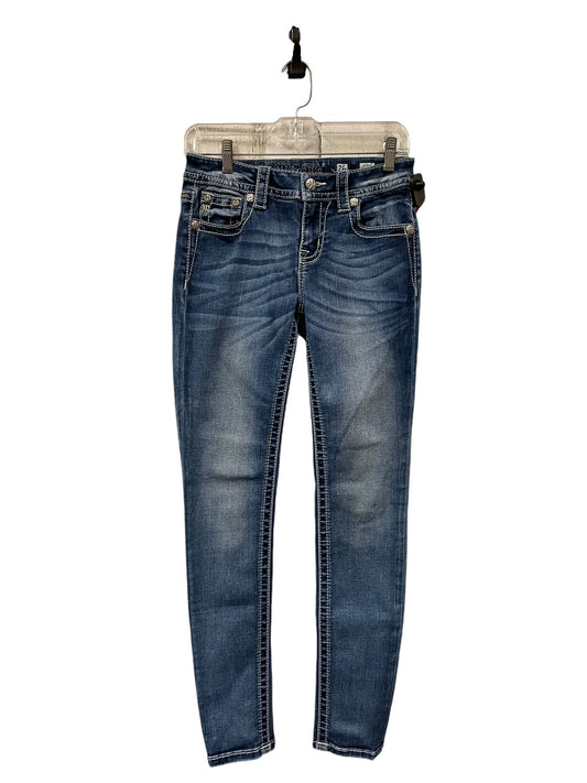 Jeans Skinny By Miss Me In Blue Denim, Size: 2