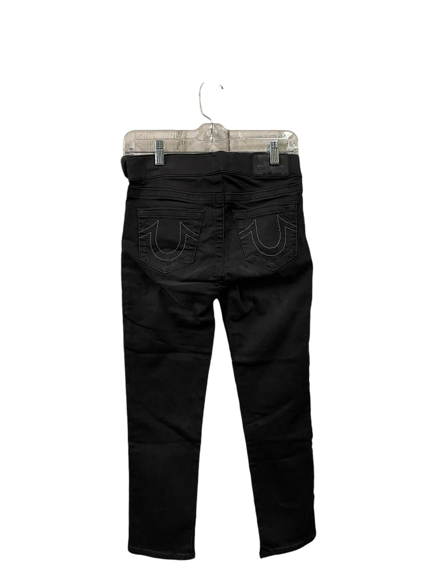 Jeans Jeggings By True Religion In Black Denim, Size: S