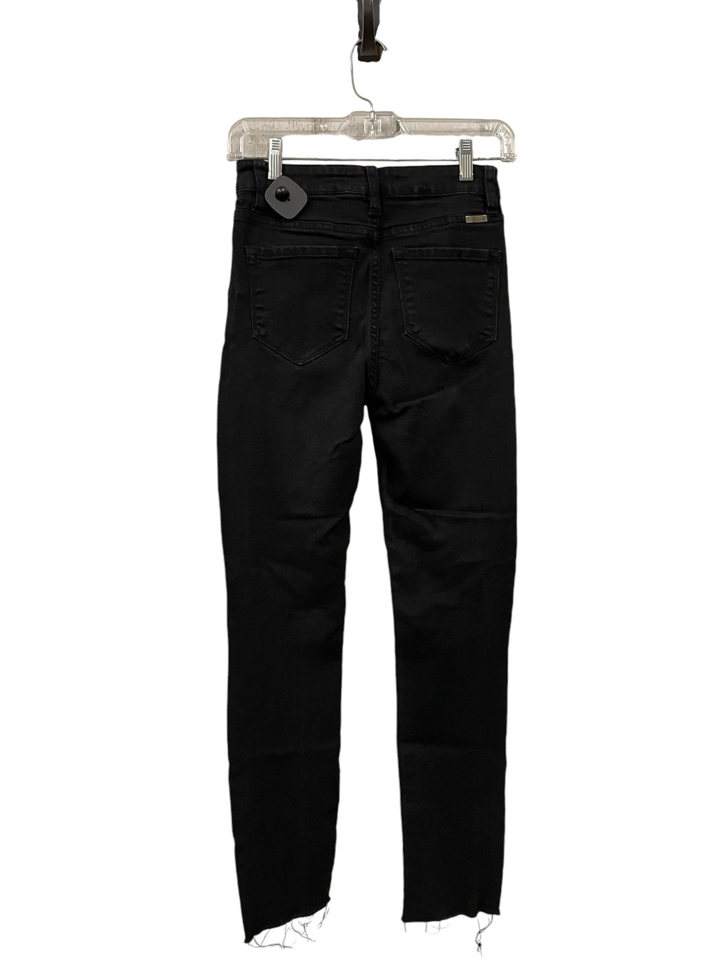 Jeans Skinny By Kancan In Black Denim, Size: 0