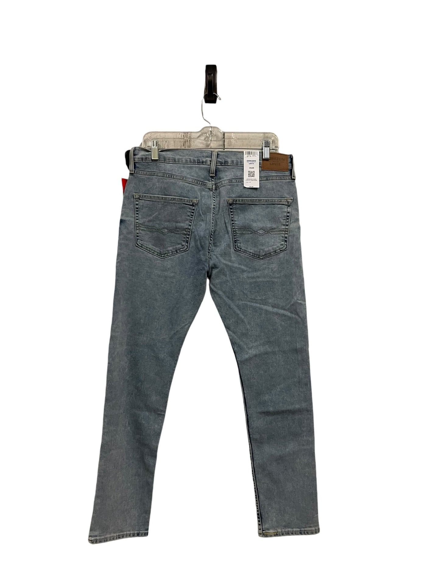 Jeans Skinny By Levis In Blue Denim, Size: 14