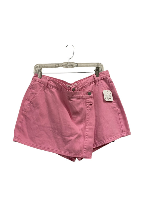 Skort By Altard State In Pink Denim, Size: Xl