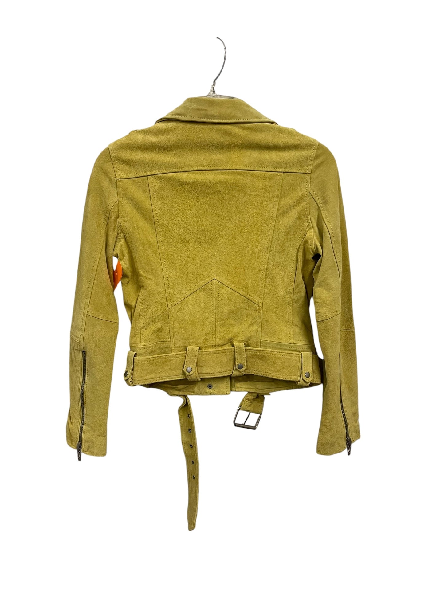 Jacket Moto By Blanknyc In Chartreuse, Size: Xs