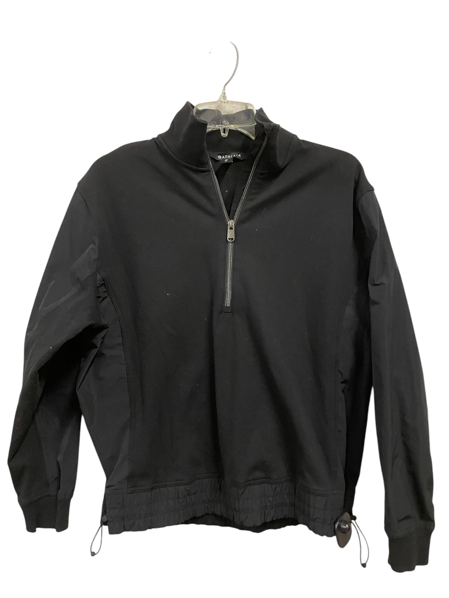 Athletic Sweatshirt Collar By Athleta In Black, Size: Xs