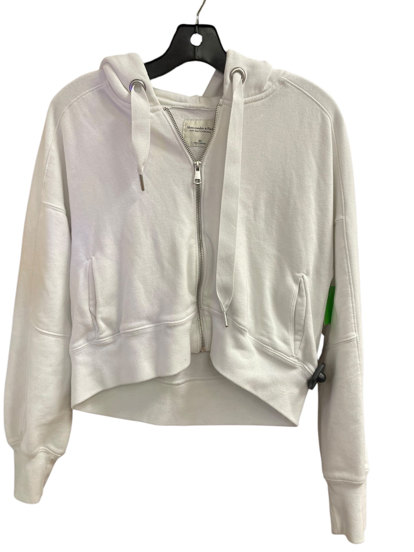 Jacket Other By Abercrombie And Fitch In White, Size: Xs