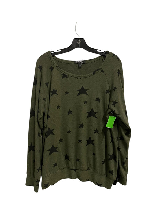 Top Long Sleeve By Buffalo David Bitton In Green, Size: L