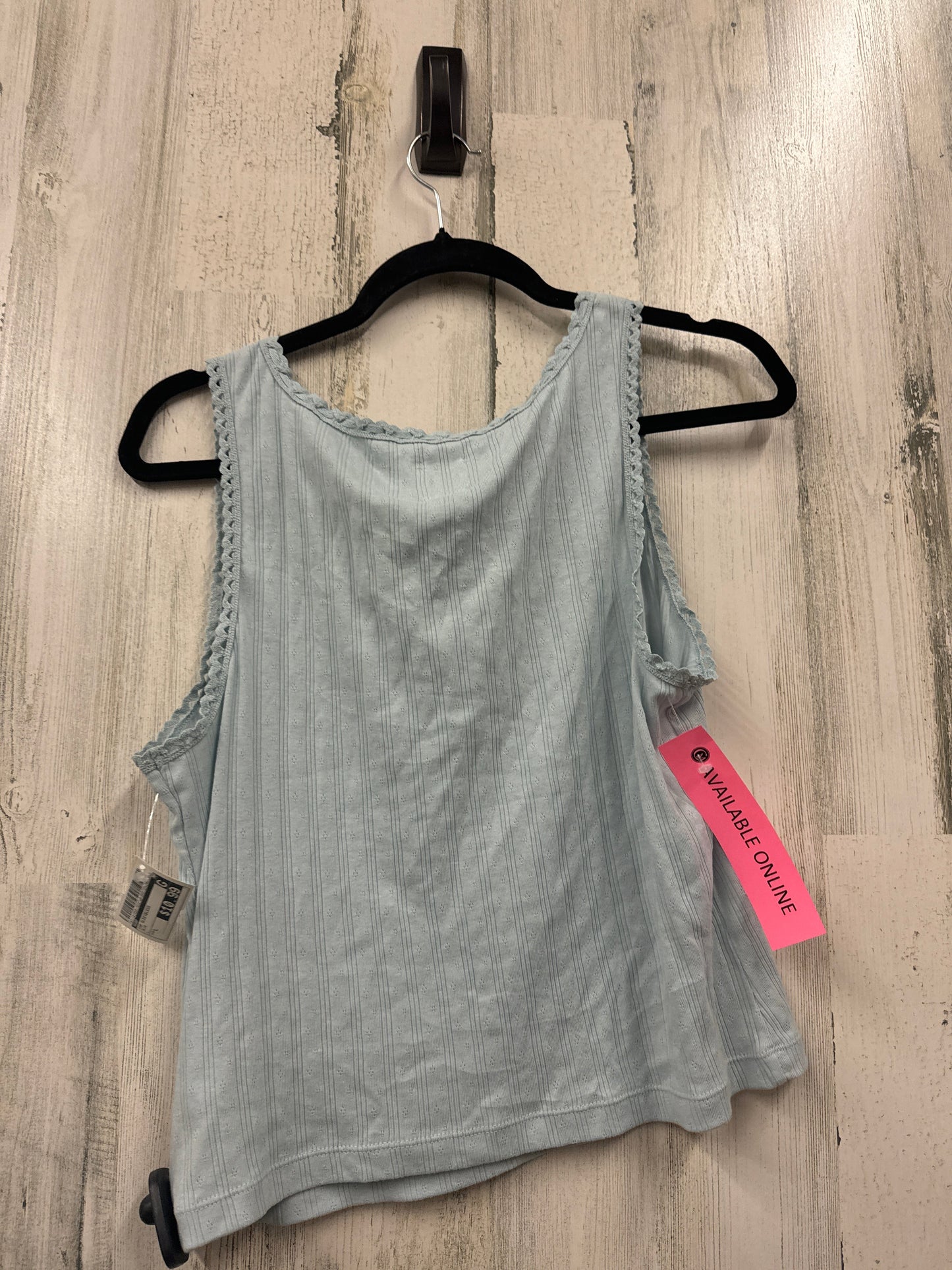 Blue Top Sleeveless Gap, Size L