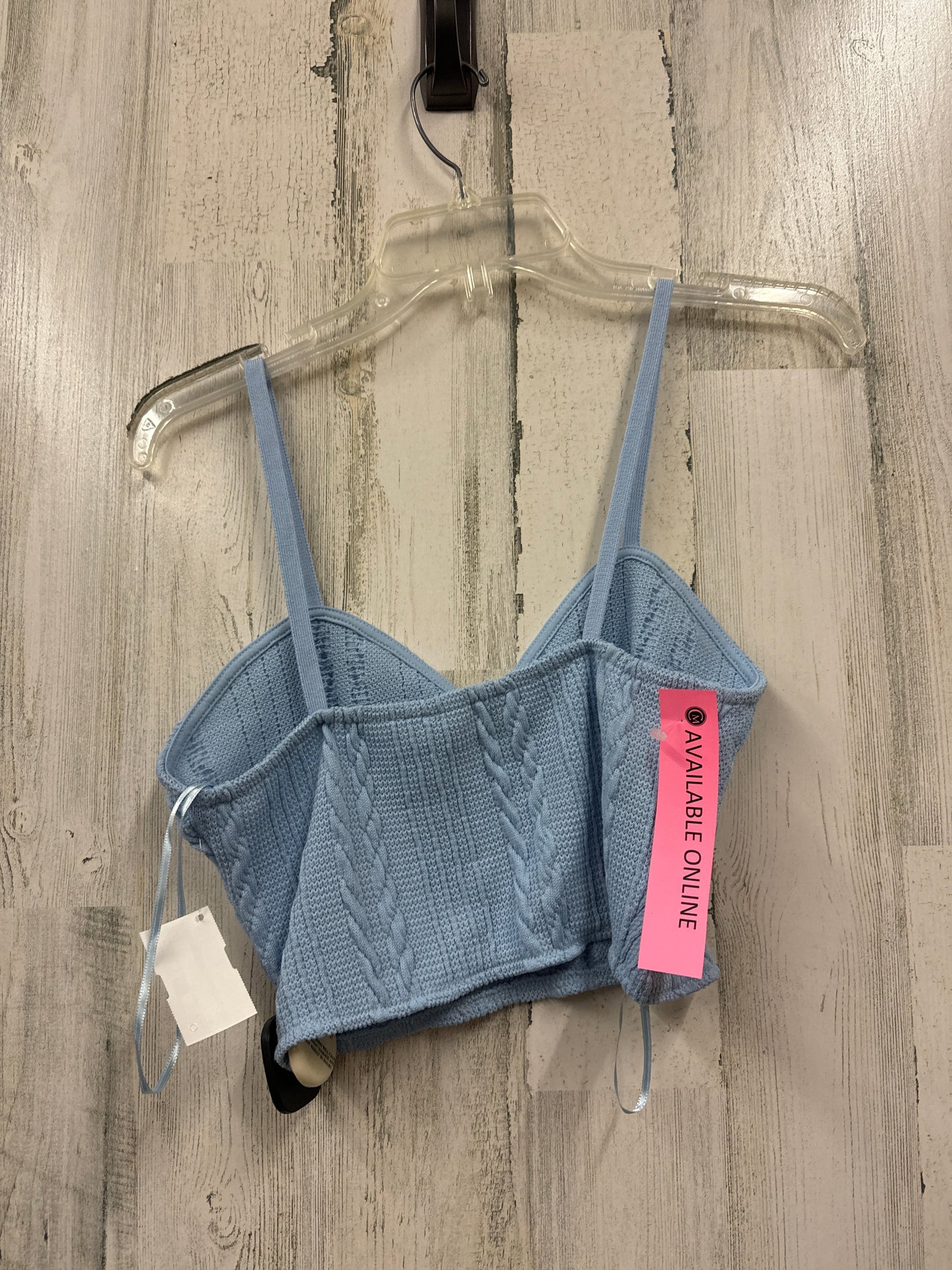 Blue Top Sleeveless Zara, Size M