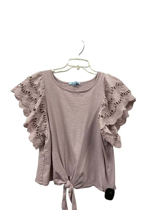 Top Sleeveless By She + Sky In Pink, Size: S