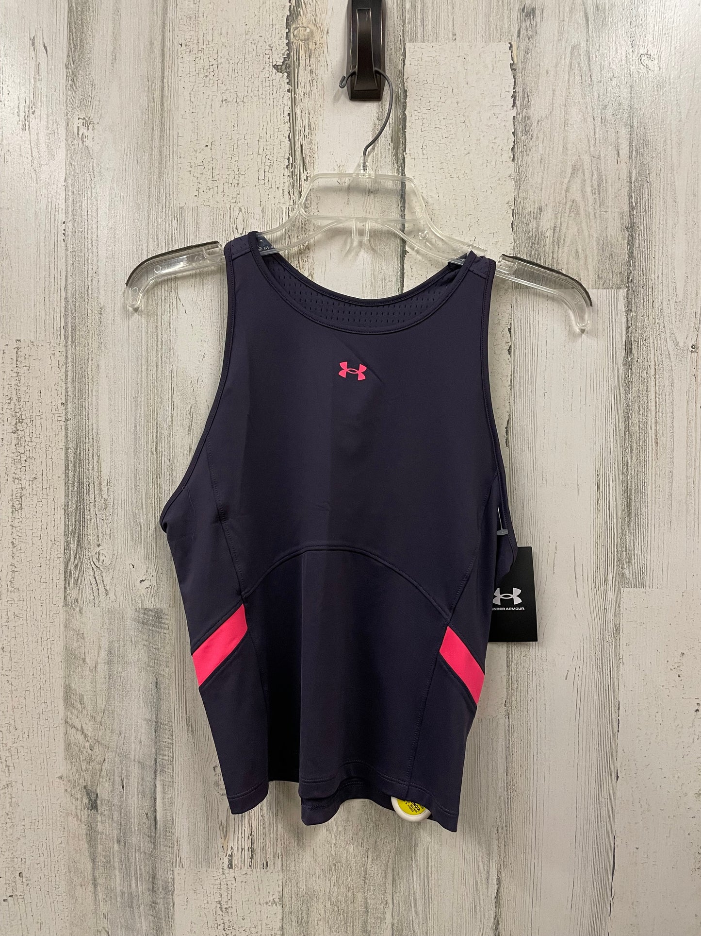 Athletic Tank Top By Under Armour In Purple, Size: M