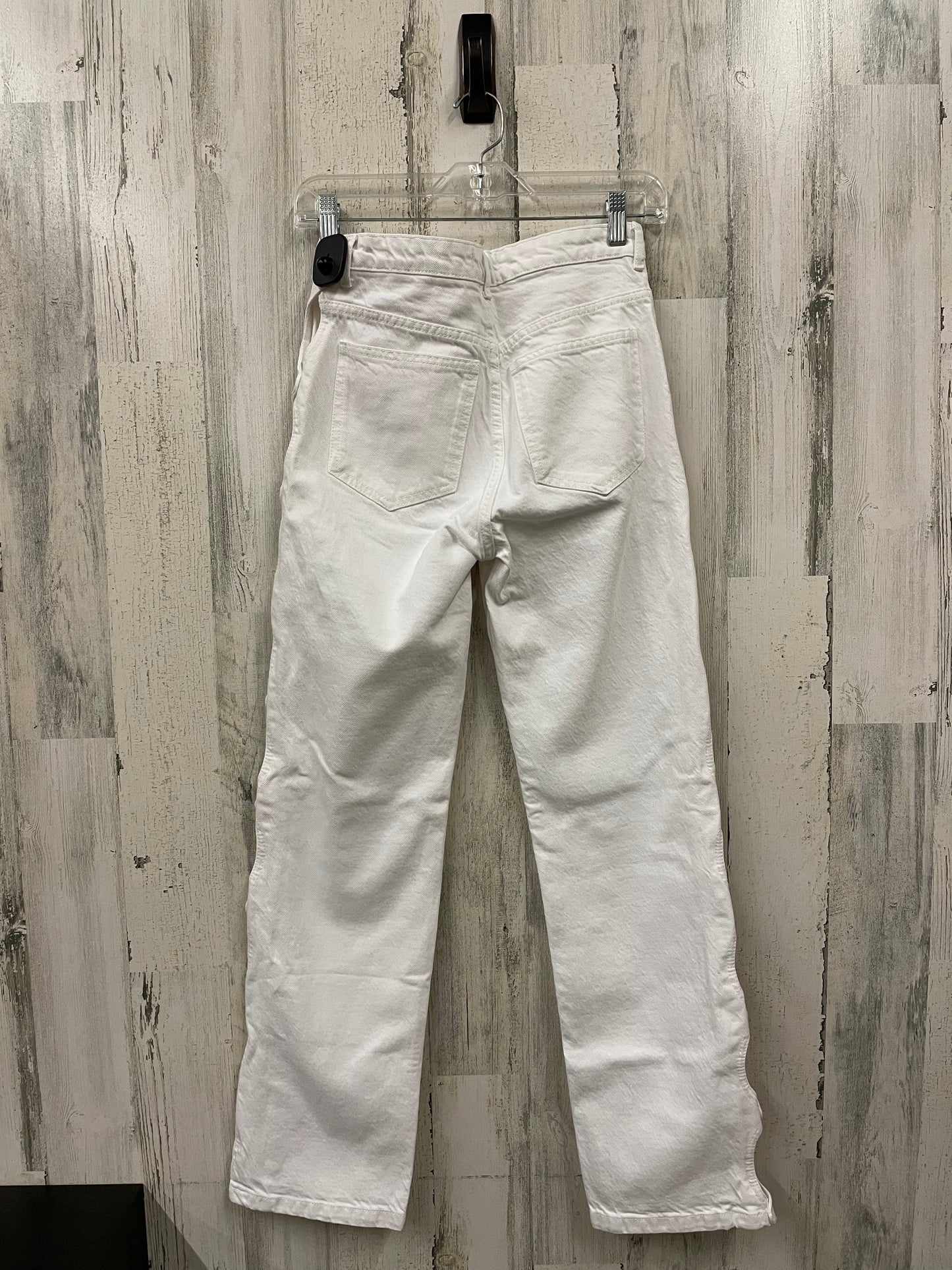 Jeans Boyfriend By Zara In White, Size: 2