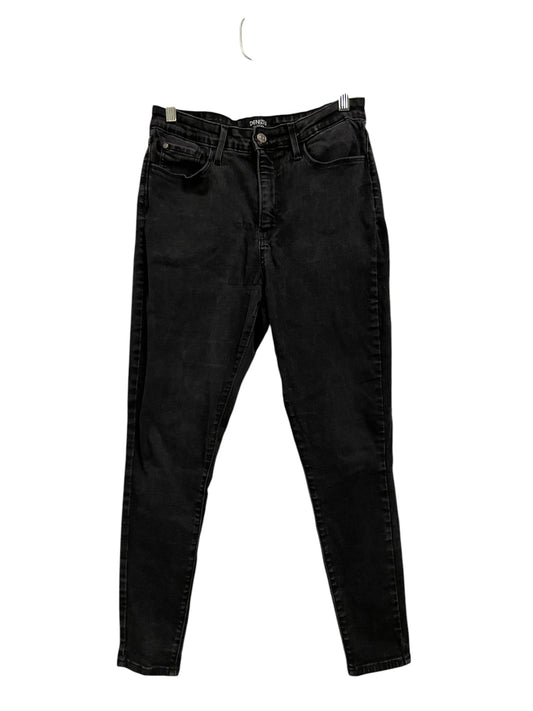 Jeans Skinny By Levis In Black Denim, Size: 12