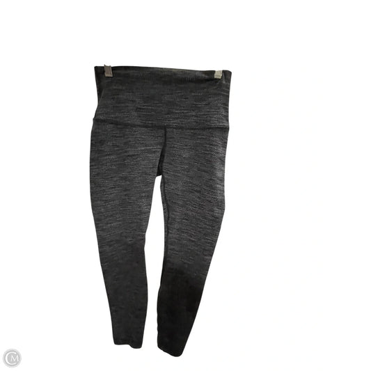 Athletic Leggings By Lululemon In Grey, Size: S