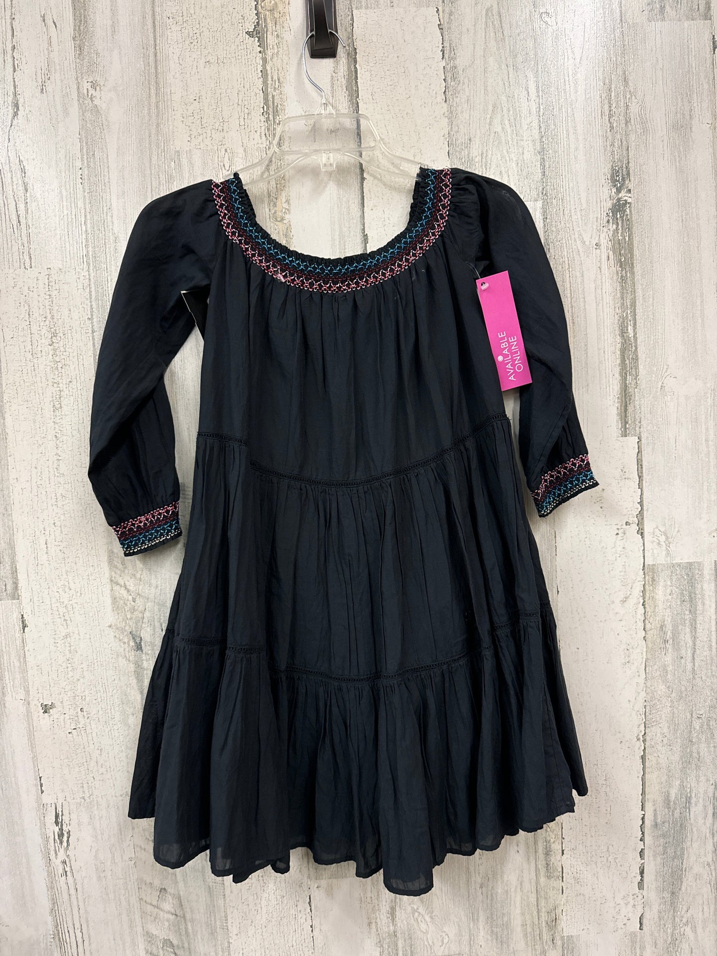 Black Dress Casual Short Free People, Size Xs