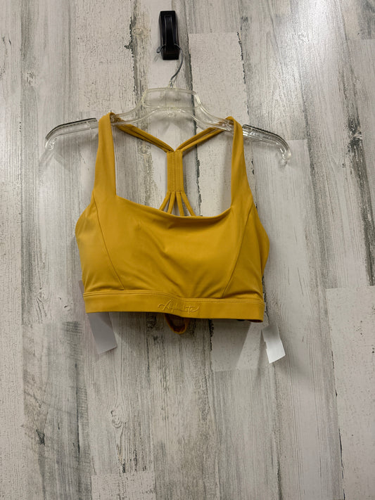 Yellow Athletic Bra Clothes Mentor, Size Xl