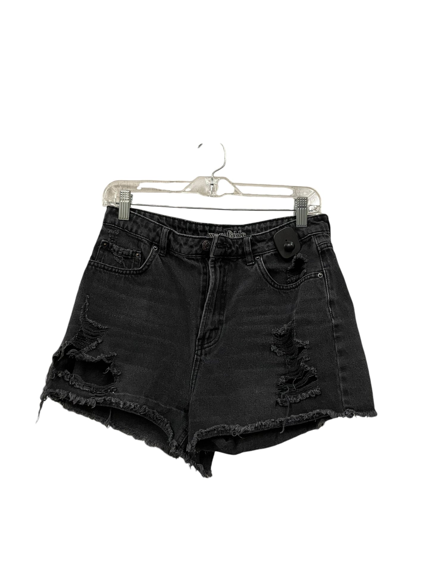 Shorts By Wild Fable In Black Denim, Size: S