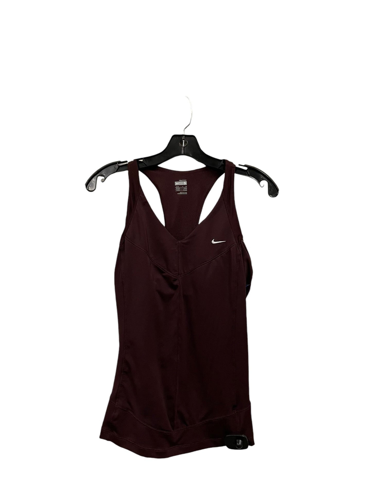 Athletic Tank Top By Nike Apparel In Purple, Size: S