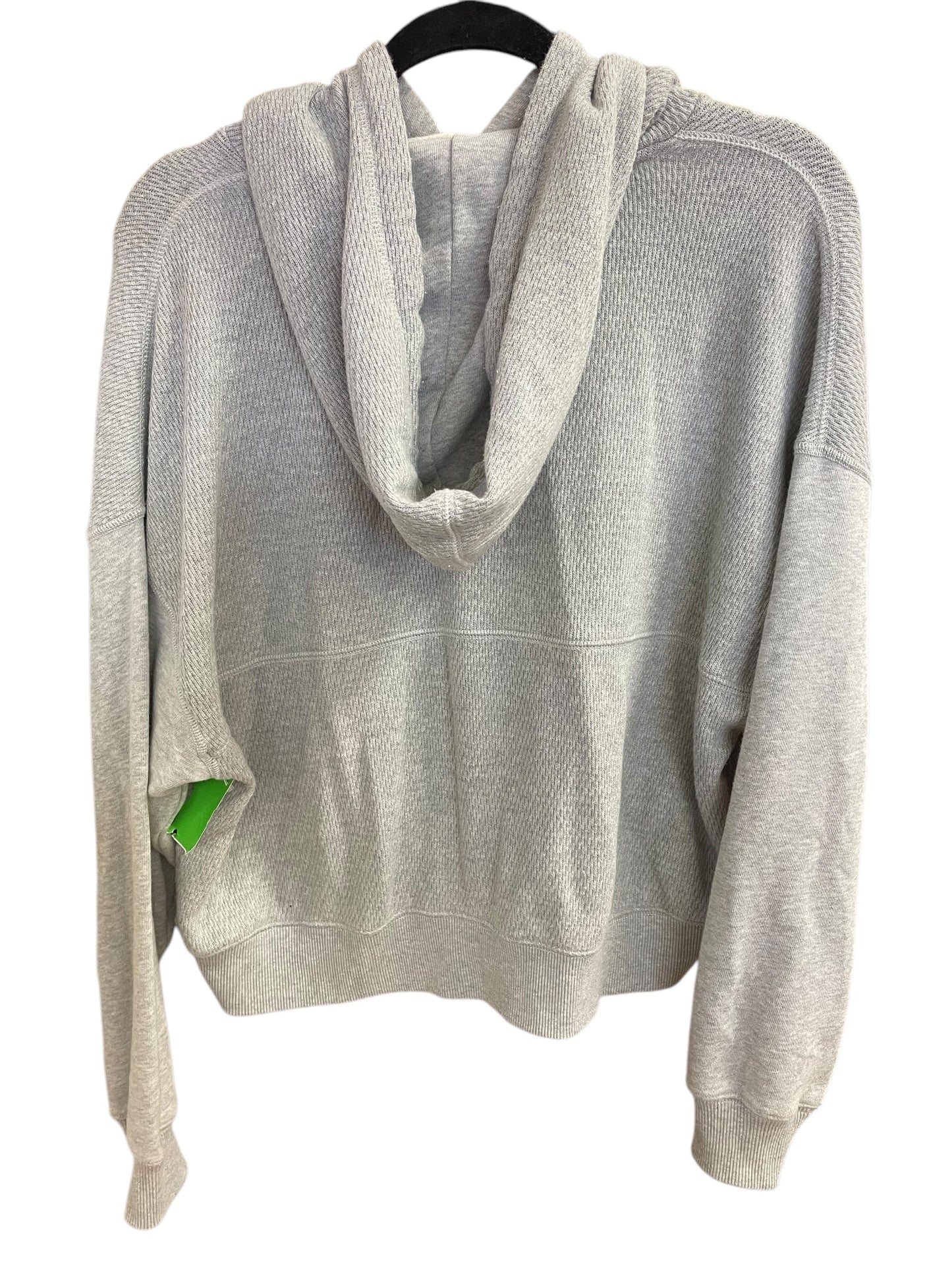 Sweatshirt Hoodie By Aerie In Grey, Size: S